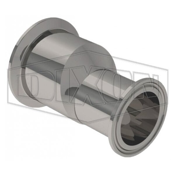 Dixon BioPharm High Purity Eccentric Reducer, 1 x 1/2 in Nominal, Clamp End Style, 316L Stainless Steel 2221EBB100050F4 - main